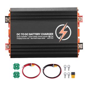 Caricabatterie Intelligente Multi-Fase DC-DC MPPT 650W con Ingresso Doppio Pannello Solare/Alternatore 50A - Product Image 1
