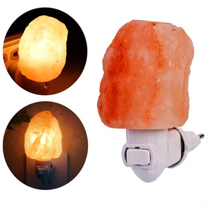Nueva Lámpara de Pared de Cristal Natural Refinado, Más Vendida al por Mayor, Luz Nocturna de Sal Rosa del Himalaya, Empaquetado en Bolsa/Botella/Sachet - Product Image 2