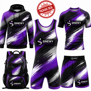 ชุดกีฬา MMA SINEWY สำหรับทุกเพศ พิมพ์ลายแบบ Sublimation ผ้าโพลีเอสเตอร์ ระบายเหงื่อได้ดี แห้งเร็ว เหมาะสำหรับการออกกำลังกาย - Product Image 4
