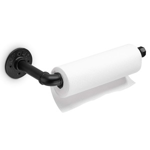 Urban Chic Metal <b>Paper</b> Roll Holder Stand Contemporary Designer Kitchen <b>Tissue</b> Roll Stand Statement Countertop Organizer for Mode - Product Image 4
