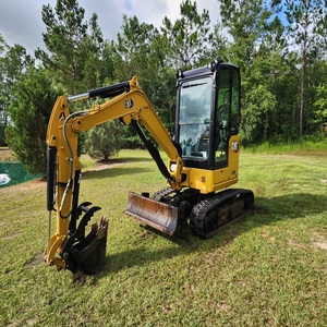 รถขุดขนาดเล็ก CAT 305.5E2 แบบตีนตะขาบ ใช้สำหรับงานจัดสวนและก่อสร้าง - Product Image 1