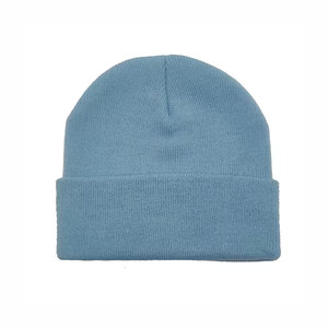 Bonnet léger personnalisé en tricot d'hiver, doux, en coton et acrylique, vente en gros - Product Image 6