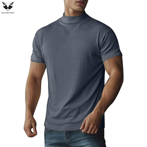 Camiseta de Cuello Redondo Ligera de 200 Gramos para Hombre, Estilo Casual, Cómoda, de Primera Calidad, con Logotipo Personalizado, Nueva Llegada 2026 - Product Image 5