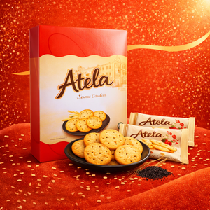 Nutritious Sweet Sesame Seed Crispy Crackers 342g Wholesale <b>Sachet</b> OEM ODM - Product Image 1