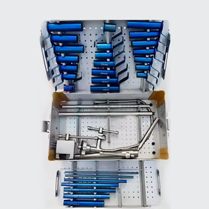 Juego de Retractores Tubulares, Instrumentos Quirúrgicos Ortopédicos para Cirugía Espinal Mínimamente Invasiva, Descompresión de Columna Lumbar, Disco - Product Image 1