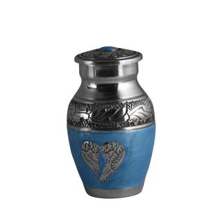 High Quality Custom Engraved American Style Aluminium Cremation Urns Enamel Finished <b>Keepsake</b> Adult <b>Pet</b> <b>Ashes</b> Funeral Supplies - Product Image 5
