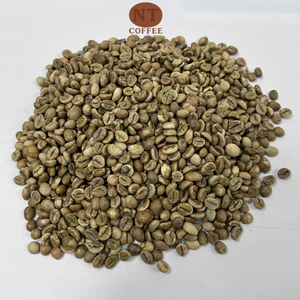 Vente en gros de grains de café vert Robusta du Vietnam de haute qualité, procédé à sec, récolte fraîche, commerce direct, approvisionnement en vrac, emballage personnalisé, OEM - Product Image 1