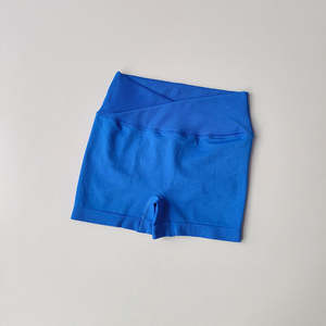 Shorts de Yoga de Cintura Alta Súper Elásticos para Mujer, Shorts Deportivos para Gimnasio, Ropa Deportiva Activa, Shorts Cortos para Hacer Ejercicio, Shorts Deportivos Ajustados con Efecto Push-Up - Product Image 5