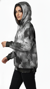 Sweat à capuche unisexe surdimensionné décontracté moderne avec design sublimé sur toute la surface pour les marques de vêtements streetwear - Product Image 5