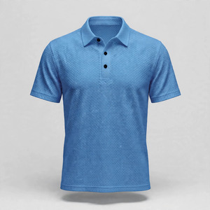 Camisas de Golf Casuales Unisex de Manga Corta de Poliéster y Algodón Twill, Precio de Fábrica, con Logotipo Personalizado Bordado e Impreso - Product Image 2