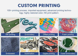 เสื้อยืดฮิปฮอปคุณภาพสูง ทรงปกติ ใส่ได้ทั้งชายและหญิง คอกลม พิมพ์ลายดิจิทัล โลโก้สั่งทำได้ เนื้อผ้าเรียบ ไม่ยับ แห้งเร็ว - Product Image 6