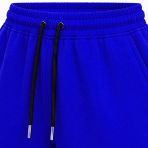 Pantalon de jogging décontracté en molleton pour femme, coupe droite ample, style streetwear, taille élastiquée avec cordon de serrage, en mélange de coton doux - Product Image 4