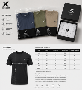 เสื้อยืดกีฬา X Sports City รุ่นคัสตอมสำหรับผู้ชาย ผ้าคอตตอนถัก ระบายอากาศ แห้งเร็ว พิมพ์ลายกราฟิก แขนสั้น คอกลม สีพื้น สำหรับออกกำลังกาย - Product Image 6