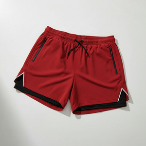 Shorts Cargo Décontractés pour Hommes, Taille Élastique, Couche de Soutien Intérieure, Vêtements de Voyage et Randonnée, Vente en Gros - Product Image 4