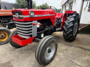 Tractor de Ruedas Massey Ferguson 165 de 40HP 4WD Usado en Buenas Condiciones para Uso Agrícola con Componentes Principales: Caja de Cambios, Motor - Product Image 5