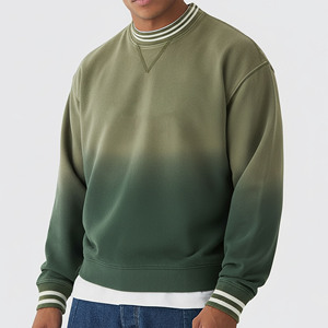 Sudadera de Lujo de Gran Tamaño, Nueva, de Algodón Grueso, Cuello Redondo, con Logotipo Personalizado Bordado, Tejido de Felpa Francesa, 2026 - Product Image 4