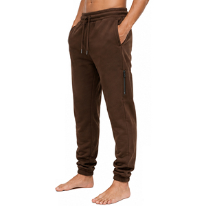 Pantalons décontractés en molleton pour hommes de qualité supérieure, logo personnalisé, pantalons de jogging chauds, vente en gros, OEM, ODM, fabricant de vêtements à marque privée pour hommes - Product Image 1