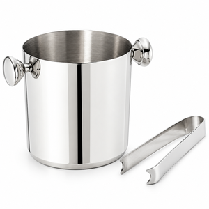 Wholesale Double Wall Stainless Steel <b>Ice</b> Bucket Insulated Metal Wine Chiller Champagne Bucket for Bar Hotel Party Supplies - Product Image 1