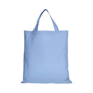 Cheap Price Custom Logo And Solid Color Eco-Friendly And Comfortable Short Handle Cotton Shopping <b>Bags</b> High Quality - Product Image 1