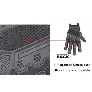 Guantes Mecánicos Amara de Cuero Sintético de Alto Rendimiento, Resistentes a la Abrasión, Protección para las Manos, Guantes Duraderos - Product Image 4