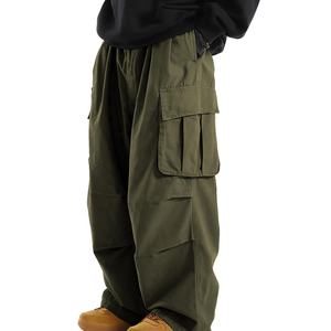 Pantalones holgados duraderos para hombre, pantalones vaqueros holgados ecológicos antiarrugas, Pantalones anchos transpirables, pantalones sueltos sin arrugas - Product Image 3