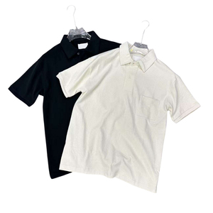 Polo en coton pour homme, respirant, manches courtes, col élégant, coupe confortable, pour un usage quotidien - Product Image 3