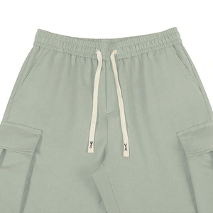 กางเกงวอร์มไนลอนทรงหลวมขาตรงสำหรับผู้ชายระดับพรีเมียม - Product Image 4