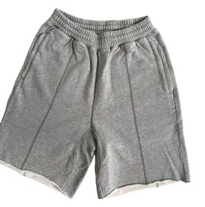 2026 High Quality 400gsm French Terry Cotton <b>Shorts</b> New Casual Loose <b>Shorts</b> for <b>Men</b> Gym Blank Thick Cotton <b>Shorts</b> - Product Image 2