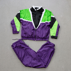 Conjunto de Chaqueta y Pantalones Deportivos Casuales para Hombre, con Capucha, de Poliéster/Algodón, para Otoño, para Entrenamiento Deportivo Profesional al Aire Libre - Product Image 3