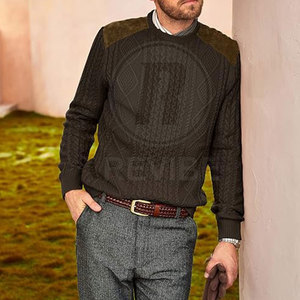 Pull pour homme au design populaire, toucher doux, collection hiver, prix de gros, pull pour homme fabriqué au Pakistan - Product Image 4