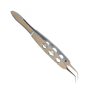 Pince à épiler dentaire manuelle en acier inoxydable de qualité supérieure, 4,75 po (12 cm), instrument chirurgical pour usage professionnel avec poignée ergonomique - Product Image 4