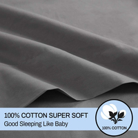 Ventes Flash : Draps de Lit d'Hôtel Personnalisés de Qualité Supérieure et Toutes Tailles, 100% Coton, Écologiques, Respirants et Réversibles pour Toutes Saisons