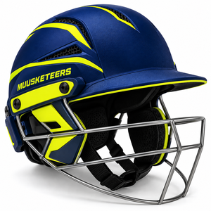 Casco de Cricket Cómodo con Rejilla Protectora, Ajuste Ajustable, Ligero y Grueso, Protección de Alto Impacto - Product Image 1