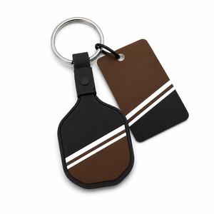 Pickleball Keychain Lightweight Durable Mini Paddle Pendant with Secure Key Ring Perfect Gift for Players <b>Coaches</b> and Sports - Product Image 2