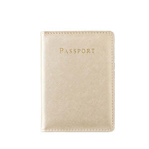 Low Moq Pu Leather <b>Passport</b> Holder and Travel Tag Set Promotional Id Card <b>Wallets</b> with Your logo <b>Passport</b> Holder in Stock - Product Image 2