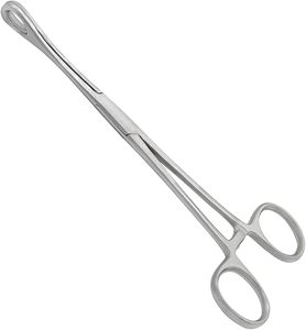 Premium CE Certified Surgical Forceps Kit 7" 9.50" <b>Sponge</b> Clamps (Straight/Curved/Serrated/Smooth) Stainless Steel Hospital Use - Product Image 1