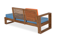 Canapé d'angle convertible extensible en bois de Sheesham massif, moderne et luxueux, personnalisé pour salon, villa, école