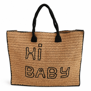 Handmade Raffia Crochet Tote <b>Bag</b> | Handwoven Boho Shoulder <b>Bag</b> for Women Large Beach Shopping Reusable Everyday Carry <b>Bag</b> Custom - Product Image 1