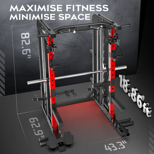 Multifunctional Home Gym System Workout Station <b>Strength</b> <b>Training</b> Weight Stacks - Product Image 6