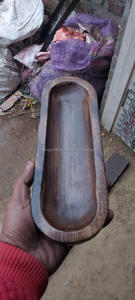 Soporte de incienso de madera hecho a mano multiusos India pulido tema budista independiente incienso decorativo artesanía - Product Image 4