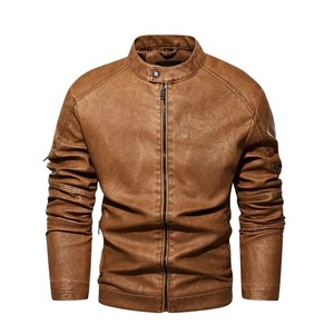 Veste en cuir pour homme 100 % originale, qualité supérieure, tendance, veste en cuir personnalisée de haute qualité pour homme - Product Image 1