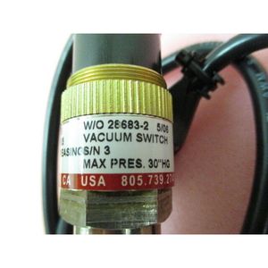 สวิตช์แรงดัน Wasco 483-17182-00 - อุปกรณ์และอะไหล่เซมิคอนดักเตอร์ระดับโลกที่เชื่อถือได้ - Product Image 3