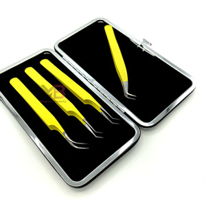 Bulk Private Label Lash Extensions Tweezers Custom Logo Accessories Tool Eyelash Tweezers Wholesale Tweezers - Product Image 6