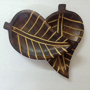 Support à encens vintage en bois sculpté à la main, brûleur de parfum pour la décoration des temples et la méditation yoga - Product Image 4