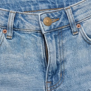 Shorts en jean tendance pour femmes, taille haute, couleur personnalisable, décontractés, style streetwear, bas de tenue mode pour femmes - Product Image 4