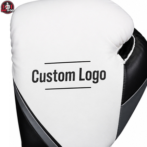 Gants de boxe légers et durables, ajustables, bicolores, avec logo personnalisé et marque privée, pour l'entraînement de combat – Fournisseur de qualité - Product Image 5