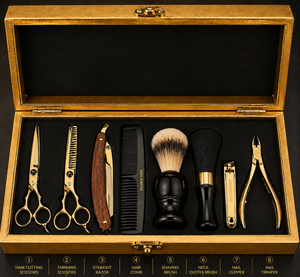 Pet Grooming <b>Scissors</b> Set <b>Dog</b> Hair Cutting Tools With Case Professional <b>Dog</b> Grooming <b>Scissors</b> With Comfortable Grip Handle - Product Image 4
