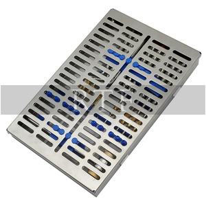 Osteotomías de punta de tornillo calibradas cóncavas de acero de 11 piezas rectas y curvas para equipo y accesorio de terapia Manual de elevación sinusal - Product Image 2