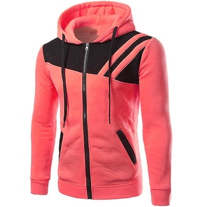 Sweatshirts à capuche GSM doublés en polaire pour hommes pullover d'entraînement athlétique décontracté avec poche kangourou - Product Image 3