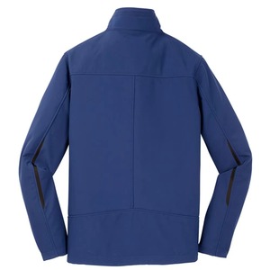 Wholesale <b>Top</b> Selling Unisex Waterproof Eco-Friendly Polyester Material <b>Racer</b> Soft Shell Jacket Windbreaker Breathable Feature - Product Image 4